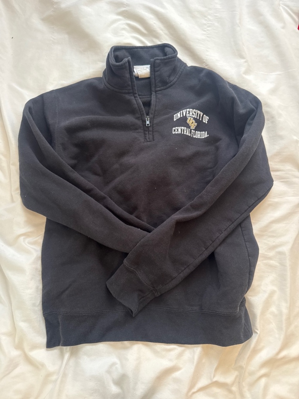 Champion Black University of Central Florida Quarter-Zip Pullover